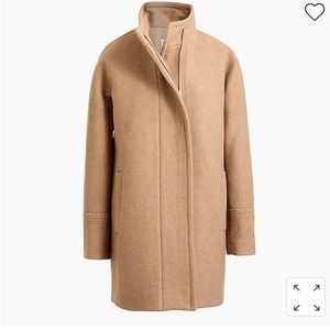 NWT J. CREW FACTORY Petite Wool City Coat 0P